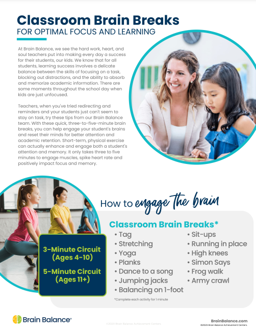 classroom brain breaks for teachers thumbnail-2